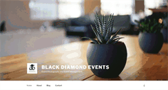 Desktop Screenshot of blackdiamondevents.com
